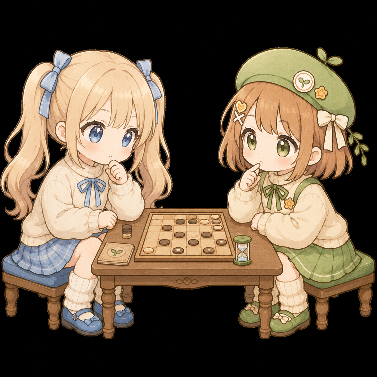 対局中のキャラクター